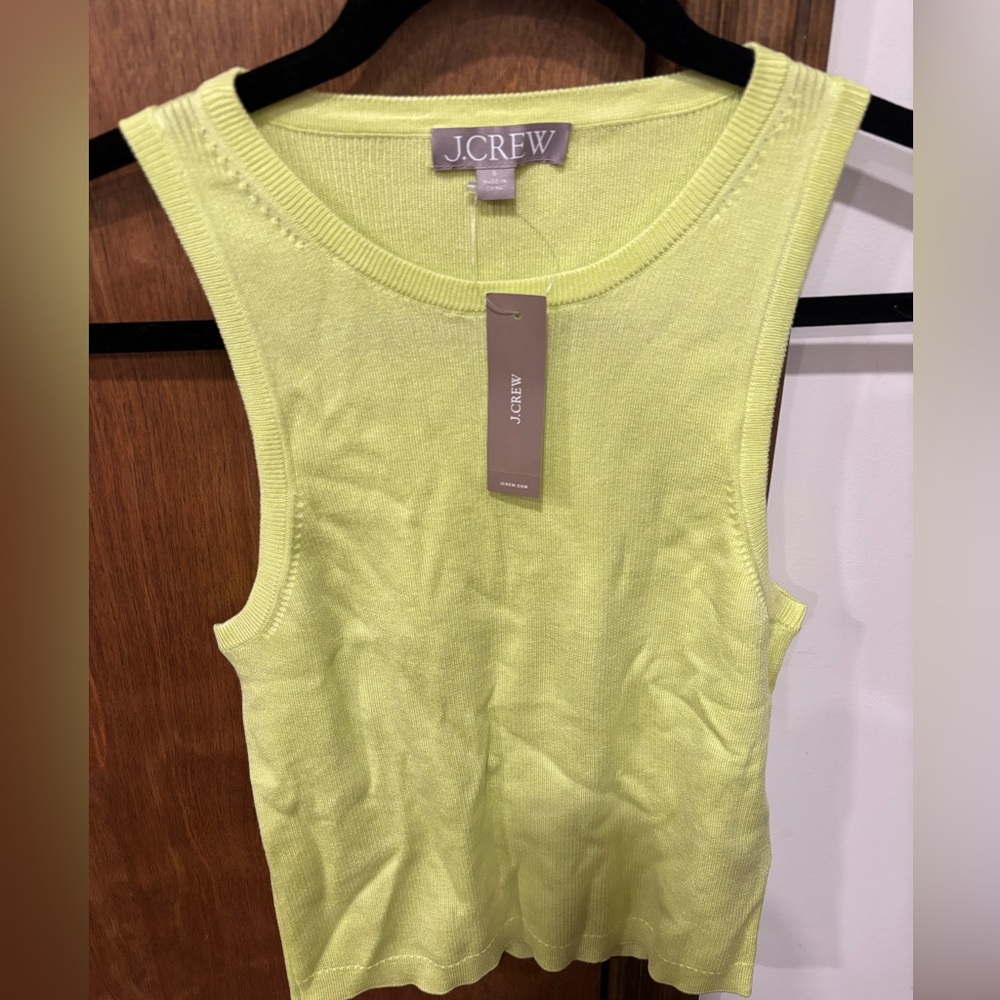 J. Crew TENCEL Lyocell-blend Shell Top
